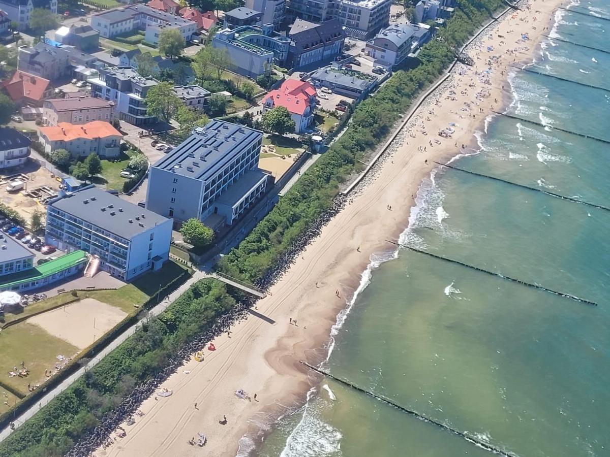 אוסטרוני מורסקי Hotel Wodnik Twoj Hotel Z Widokiem Na Morze מראה חיצוני תמונה